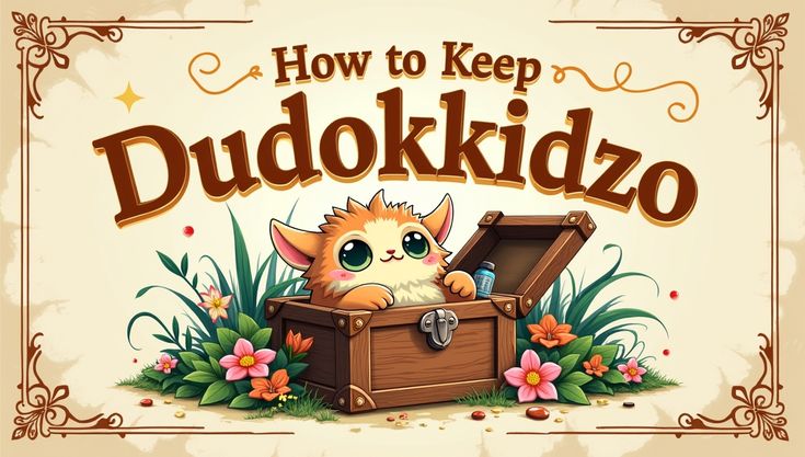 how to keep dudokkidzo